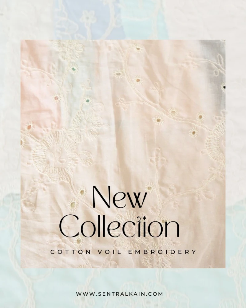 Cotton Voil Embroidery