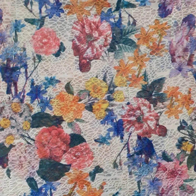 LACE CARABIAN PRINT D#14