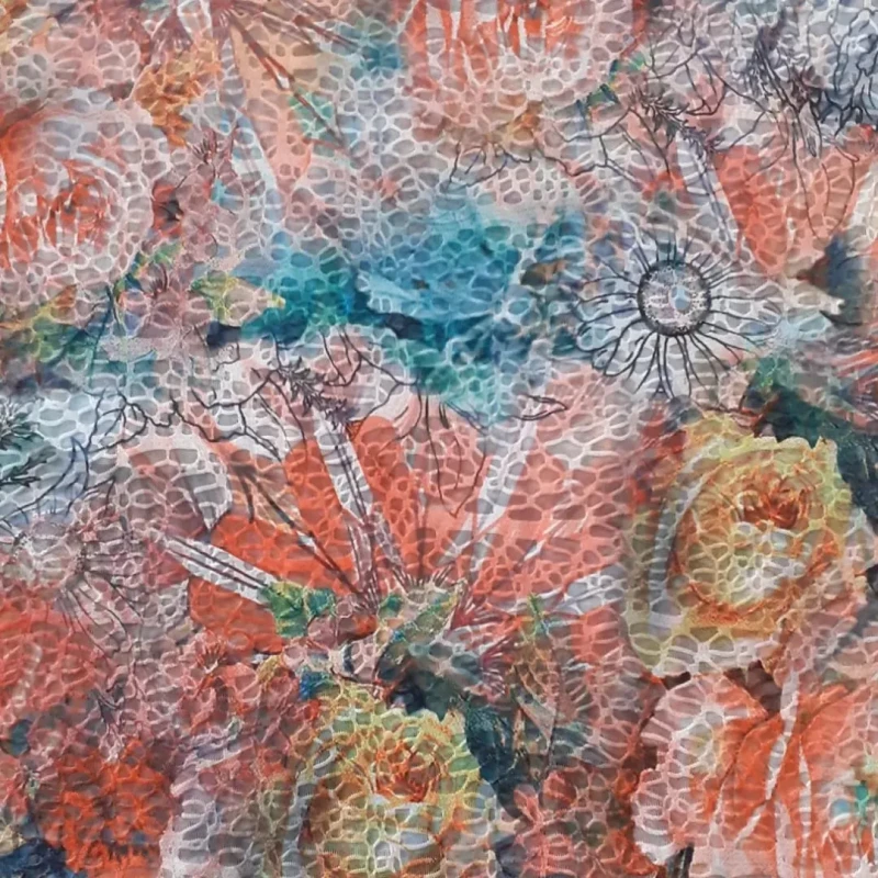 LACE CARABIAN PRINT