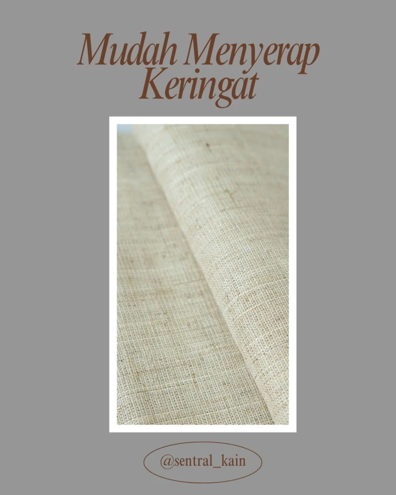 Natural Linen Slub